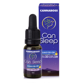 Έλαιο Κάνναβης Can Sleep 5% (2,5%CBD & 2,5%CBN)
